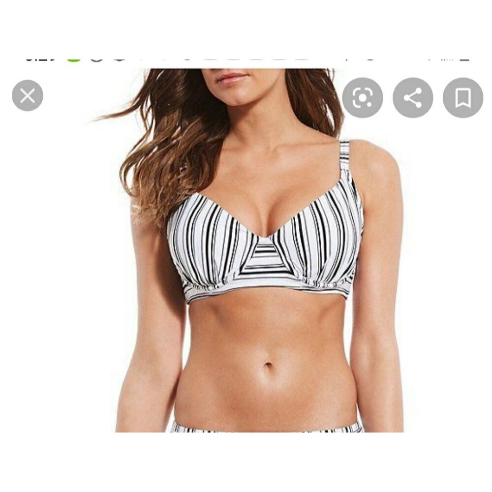 Cremieux bikini, sz top 34d, large, new